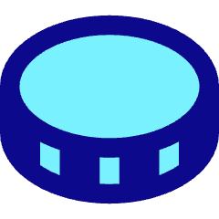 Coin Horizontal Icon from Core Pop Set