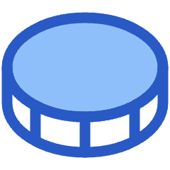 Coin Horizontal Icon from Plump Duo Set