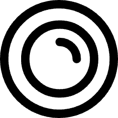 Coin Icon from Core Line Set