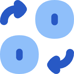 Coin Swap Money Currency Exchange Icon from Flex Flat Set