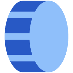 Coin Vertical Icon from Sharp Flat Set