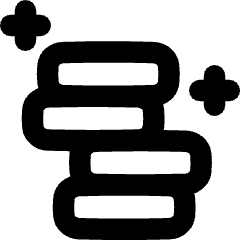 Coins Stack 2 Icon from Flex Remix Set