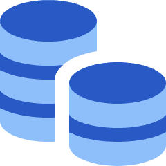 Coins Stack Icon from Sharp Flat Set