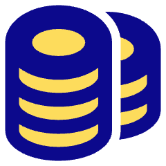 Coins Stack Icon from Plump Pop Set