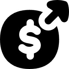 Expense Money Icon from Flex Solid Set