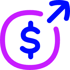 Expense Money Icon from Flex Neon Set