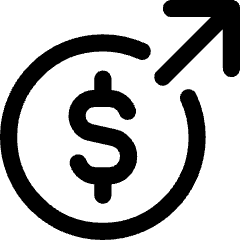 Expense Money Icon from Core Line Set