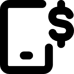 Mobile Payment Icon from Core Solid Set