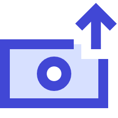 Money Outgoing Expense Icon from Sharp Duo Set