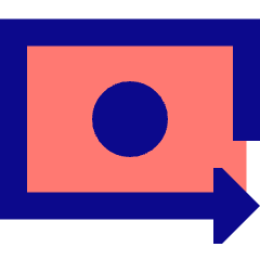 Money Payroll Icon from Sharp Pop Set