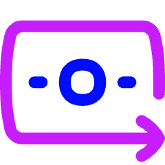 Money Payroll Icon from Flex Neon Set