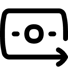 Money Payroll Icon from Flex Line Set