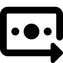 Money Payroll Icon from Core Solid Set