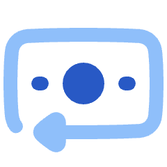Money Refund Cashback Icon from Plump Flat Set
