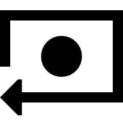 Money Refund Cashback Icon from Sharp Solid Set