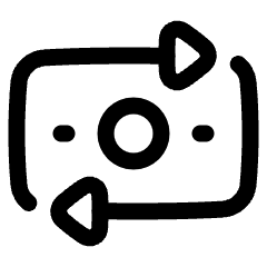 Money Transfer Icon from Plump Line Set