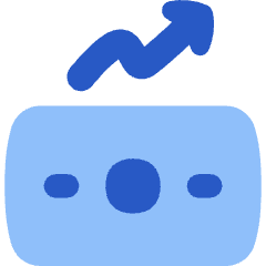 Money Trend Icon from Flex Flat Set