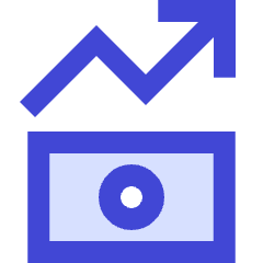 Money Trend Icon from Sharp Duo Set