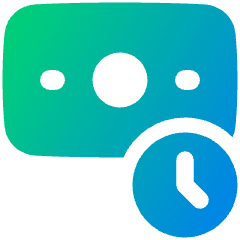 Payment History Icon from Plump Gradient Set