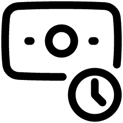Payment History Icon from Plump Line Set