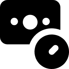 Payment History Icon from Core Solid Set