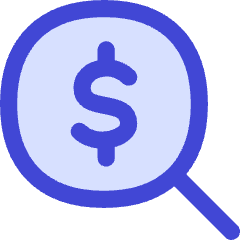 Search Dollar Icon from Flex Duo Set