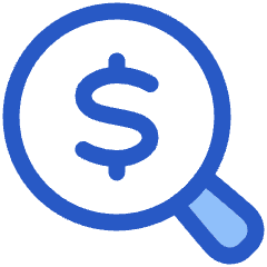 Search Dollar Icon from Plump Duo Set
