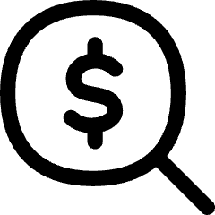 Search Dollar Icon from Flex Line Set