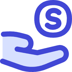 Share Coin Dollar Icon from Flex Duo Set