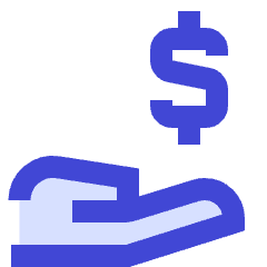 Share Money Dollar Icon from Sharp Duo Set