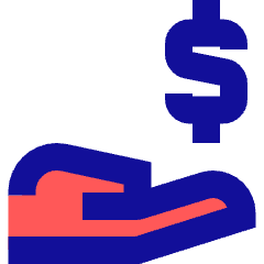 Share Money Dollar Icon from Sharp Pop Set