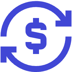 Subscription Cashflow Icon from Sharp Duo Set
