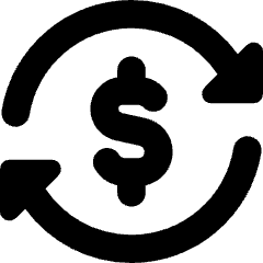 Subscription Cashflow Icon from Core Solid Set