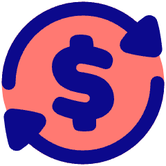 Subscription Cashflow Icon from Plump Pop Set
