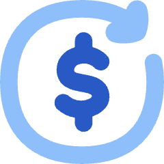 Transaction Repeat Recurring Icon from Flex Flat Set