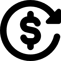 Transaction Repeat Recurring Icon from Core Solid Set