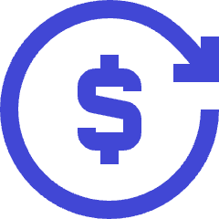Transaction Repeat Recurring Icon from Sharp Duo Set
