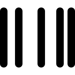 Bar Code Icon from Micro Line Set
