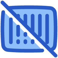 Bar Code Disable Icon from Plump Duo Set