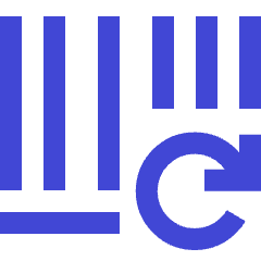 Bar Code Refresh Icon from Sharp Duo Set
