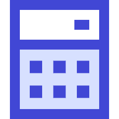 Calculator 1 Icon from Sharp Duo Set