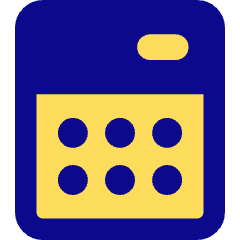 Calculator 1 Icon from Core Pop Set