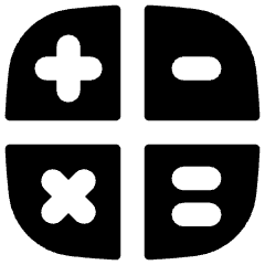 Calculator 2 Icon from Flex Solid Set