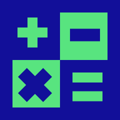 Calculator 2 Icon from Sharp Pop Set