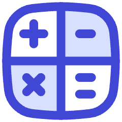 Calculator 2 Icon from Flex Duo Set