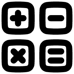 Calculator 2 Icon from Plump Remix Set