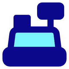 Cashier Icon from Core Pop Set