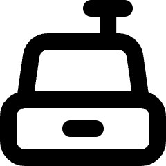 Cashier Icon from Micro Line Set