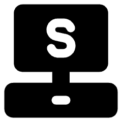 Cashier Machine 2 Icon from Core Solid Set