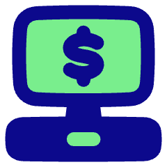 Cashier Machine 2 Icon from Plump Pop Set